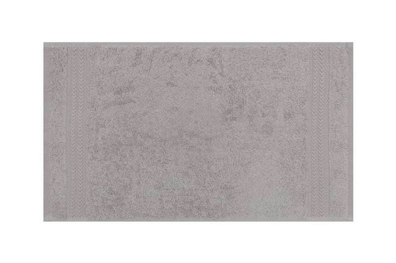 Hobby Handduk 30x50 cm 6-pack - Ljusgrå - Textilier & mattor - Badrumstextilier - Handduk