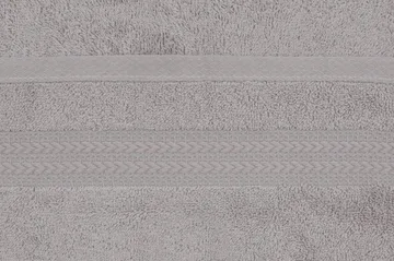 Hobby Handduk 30x50 cm 6-pack - Ljusgrå - Textilier & mattor - Badrumstextilier - Handduk