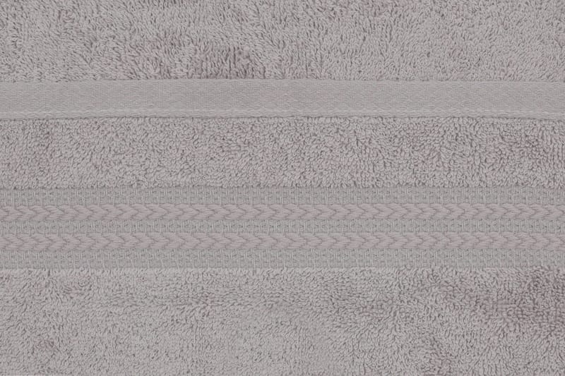 Hobby Handduk 30x50 cm 6-pack - Ljusgrå - Textilier & mattor - Badrumstextilier - Handduk