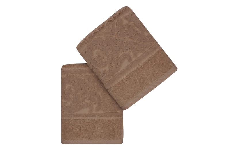 HOBBY Handduk 50x90 2-pack Mörkbrun - Textilier & mattor - Badrumstextilier - Handduk