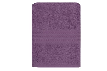 Hobby Handduk 50x90 cm - Lila - Textilier & mattor - Badrumstextilier - Handduk