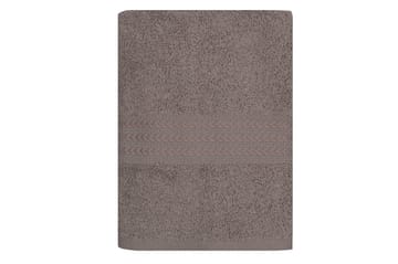Hobby Handduk 50x90 cm - Mörkbeige - Textilier & mattor - Badrumstextilier - Handduk