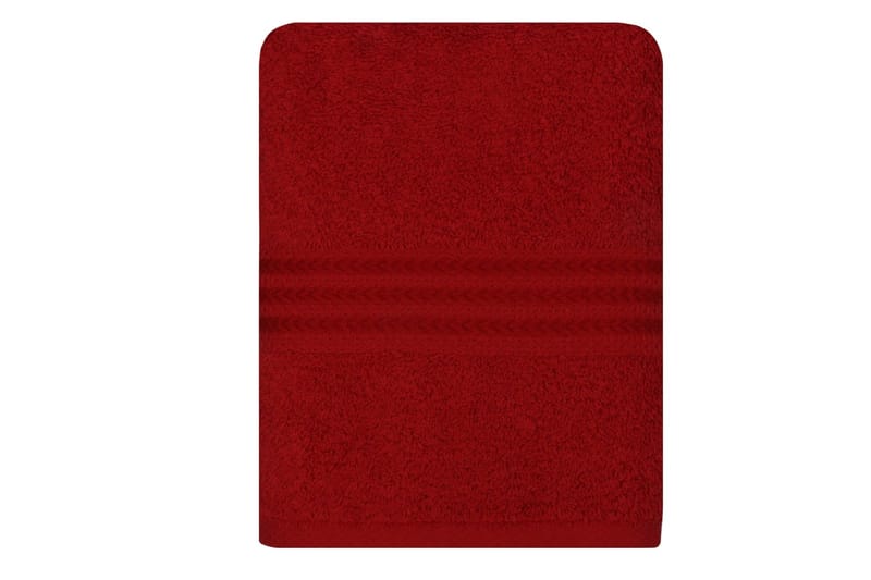 Hobby Handduk 50x90 cm - Vinröd - Textilier & mattor - Badrumstextilier - Handduk