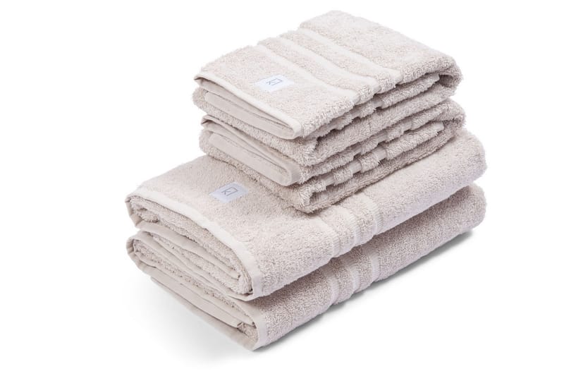 KL FROTTÉHANDDUK 50x70 cm Beige - Kosta Linnewäfveri - Textilier & mattor - Badrumstextilier - Handduk