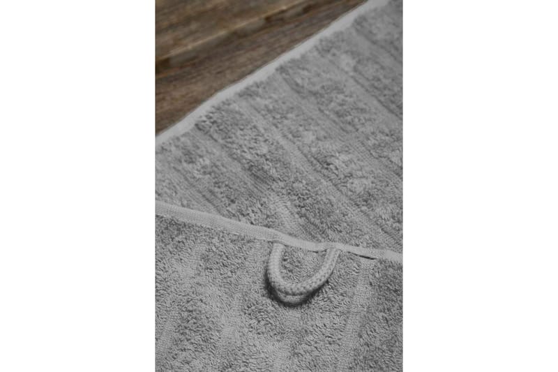 LAINE Handduk 50x100cm Silver - Badrumstextilier - Handduk
