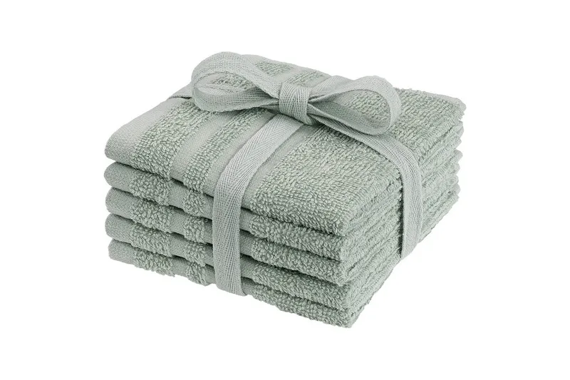 Tvättlappar Basic 25 x 25 cm, Grön