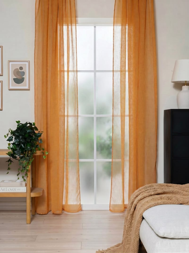 Gardin Felicia 140x240 cm, Yellow