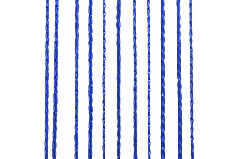 Trådgardiner 2 st 100x250 cm blå - Gardiner & gardinupphängning
