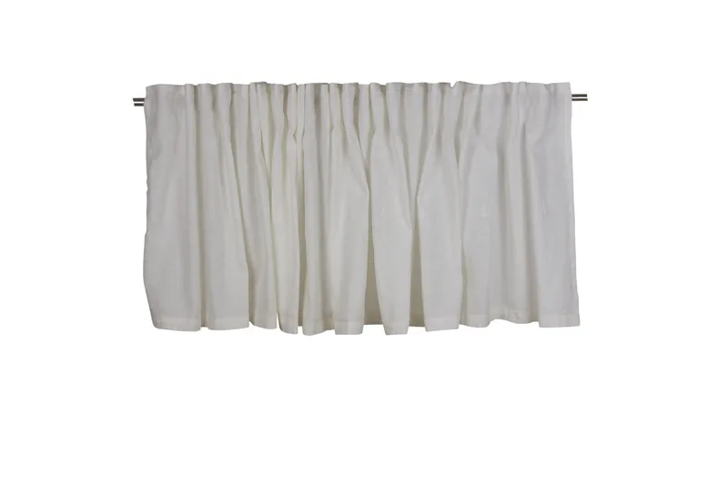 Anna Gardinkappa 55 cm, Offwhite