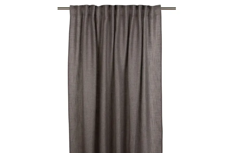 Brooklyn Gardinlängd 140x280 cm, Grå