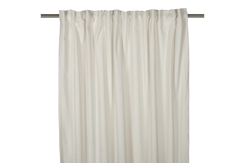 VELUDO Sammetsgardin Multibandslängd 2-pack 280 Offwhite - Textilier & mattor - Gardiner & gardinupphängning - Gardinlängd - Hanklängd