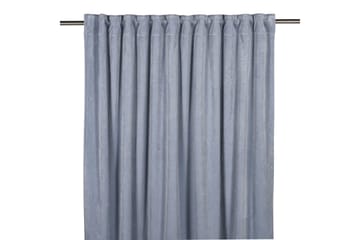 VELUDO Sammetsgardin Multibandslängd 2-pack 240 Denim