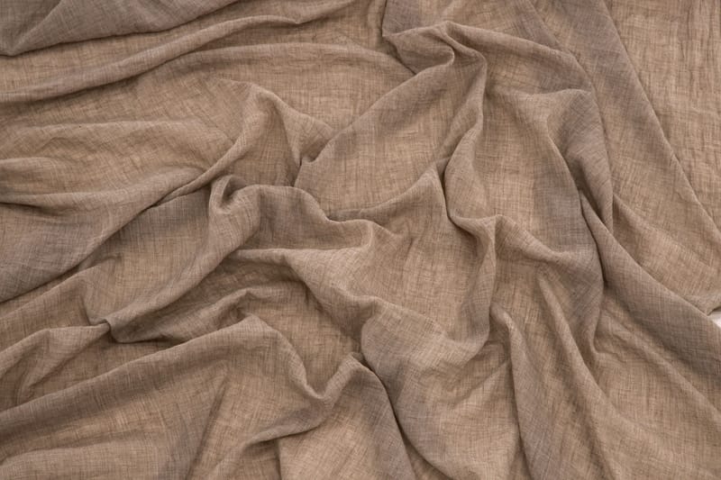 Elena Gardin 135x240 cm - Brun - Textilier & mattor - Gardiner & gardinupphängning - Gardinlängd - Kanallängd