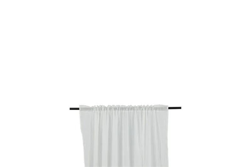 Elena Gardin 135x240 cm - Vit - Textilier & mattor - Gardiner & gardinupphängning - Gardinlängd - Kanallängd