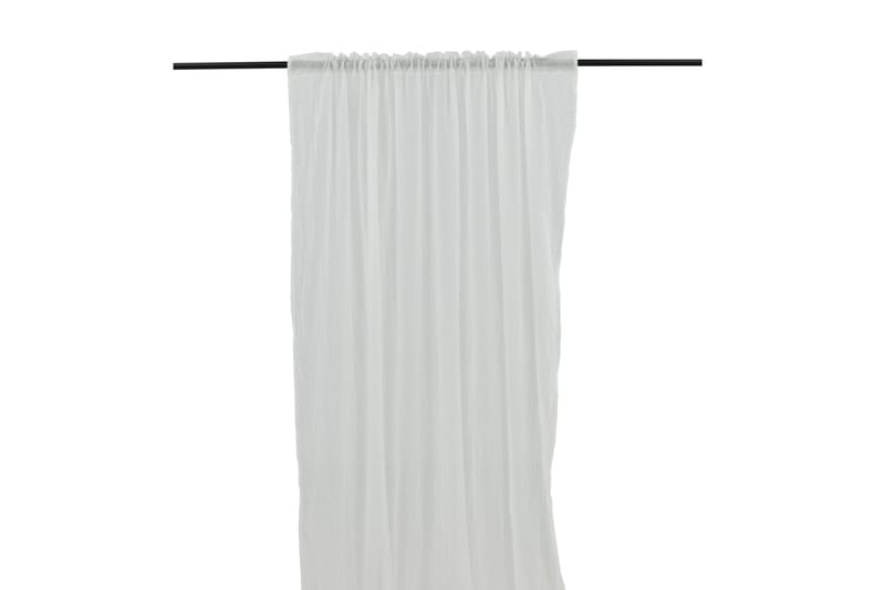 Elena Gardin 135x290 cm - Vit - Textilier & mattor - Gardiner & gardinupphängning - Gardinlängd - Kanallängd