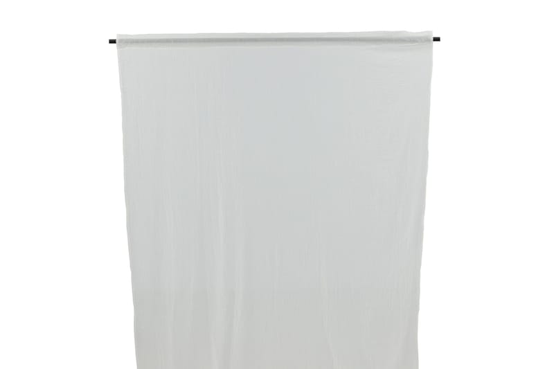 Elena Gardin 135x290 cm - Vit - Textilier & mattor - Gardiner & gardinupphängning - Gardinlängd - Kanallängd