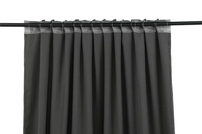 Elma Gardin 140x240 cm - Black - Textilier & mattor - Gardiner & gardinupphängning - Gardinlängd - Kanallängd