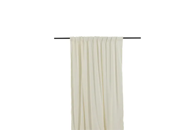 Elma Gardin 140x290 cm - Vit - Textilier & mattor - Gardiner & gardinupphängning - Gardinlängd - Kanallängd
