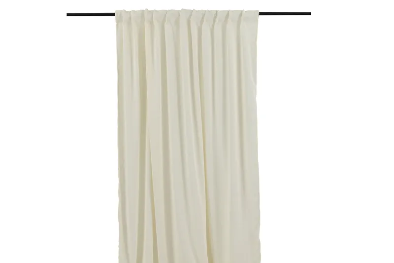 Elma Gardin 140x290 cm - Vit - Textilier & mattor - Gardiner & gardinupphängning - Gardinlängd - Kanallängd