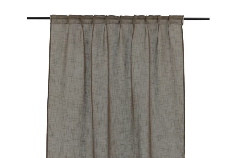 Kaya Gardin 140x240 cm - Brun - Textilier & mattor - Gardiner & gardinupphängning - Gardinlängd - Kanallängd