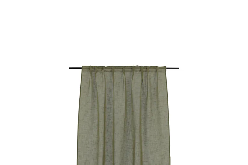 Kaya Gardin 140x240 cm - Grön - Textilier & mattor - Gardiner & gardinupphängning - Gardinlängd - Kanallängd