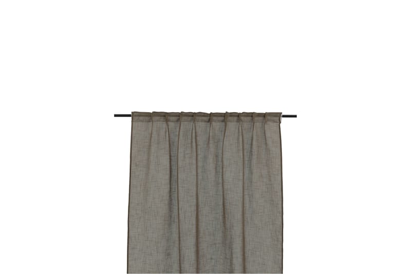Kaya Gardin 140x290 cm - Brun - Textilier & mattor - Gardiner & gardinupphängning - Gardinlängd - Kanallängd