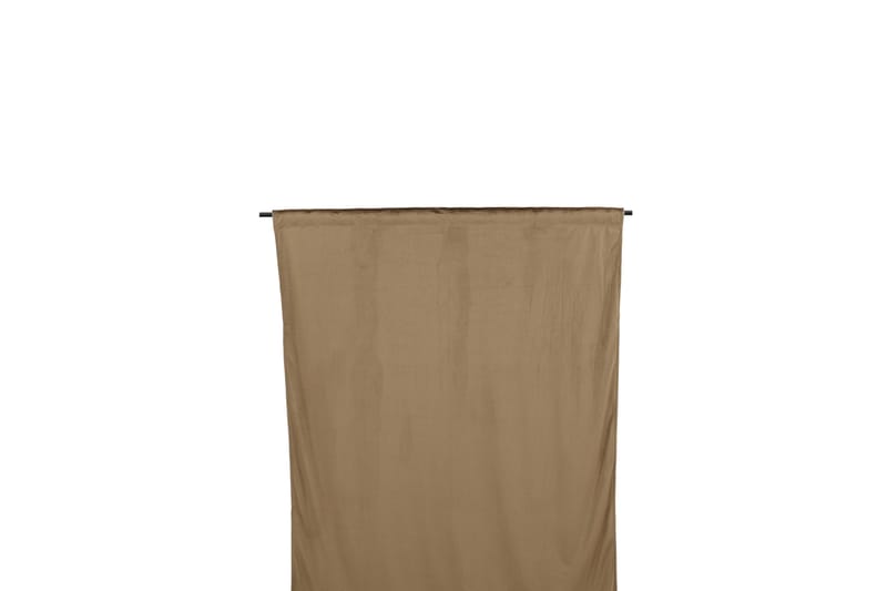 Mary Gardin 135x250 cm - Brun - Textilier & mattor - Gardiner & gardinupphängning - Gardinlängd - Kanallängd