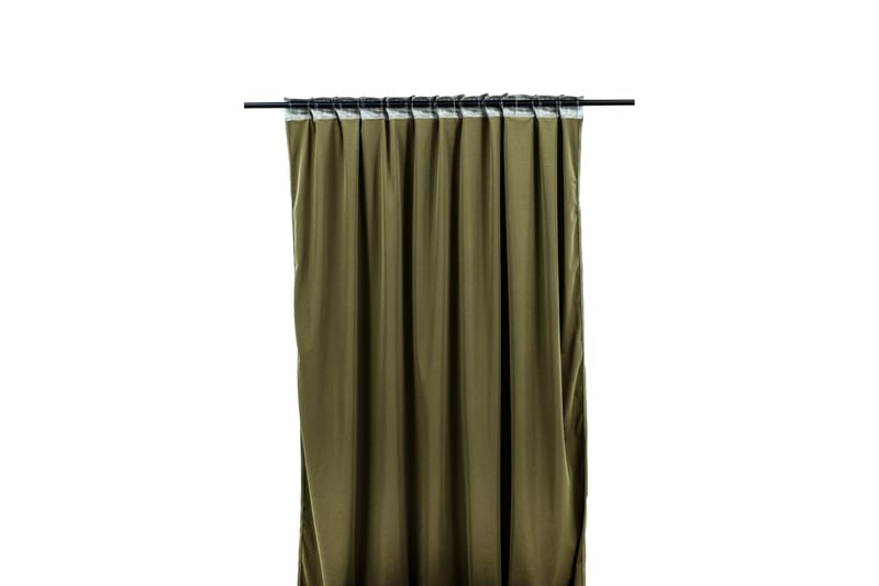 Mary Gardin 135x250 cm - Grön - Textilier & mattor - Gardiner & gardinupphängning - Gardinlängd - Kanallängd