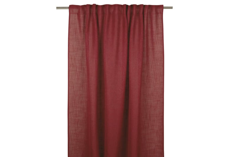 Alan Gardinlängd 140x300 cm - Röd - Textilier & mattor - Gardiner & gardinupphängning - Gardinkappa