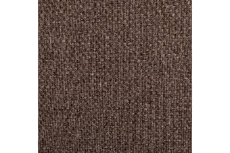 Mörkläggningsgardin med krokar linnelook 2 st taupe 140x245 - Gardiner & gardinupphängning