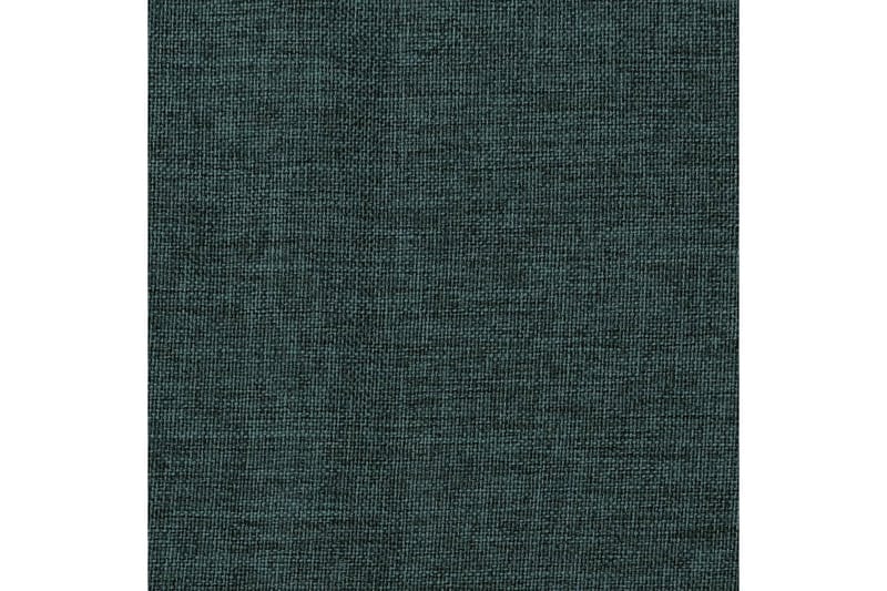 Mörkläggningsgardin med krokar linnelook grön 290x245 cm - Textilier & mattor - Gardiner & gardinupphängning