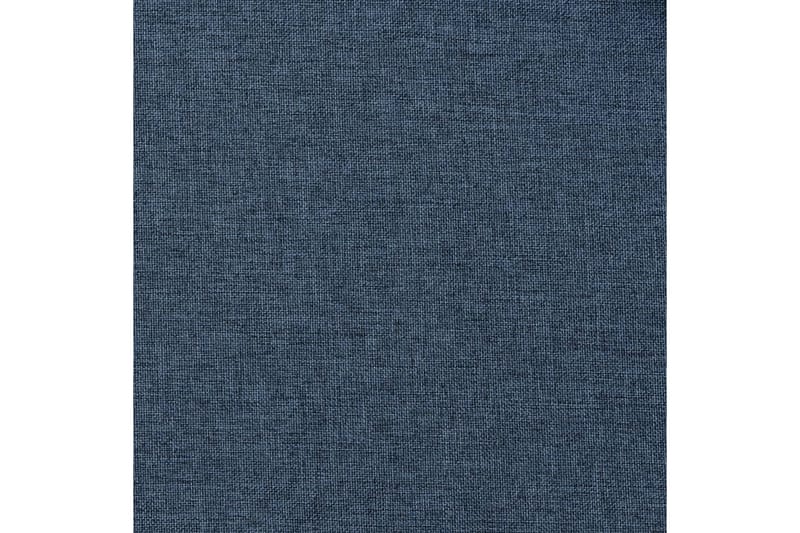 Mörkläggningsgardin med öljetter linnelook 2 st blå 140x245c - Textilier & mattor - Gardiner & gardinupphängning