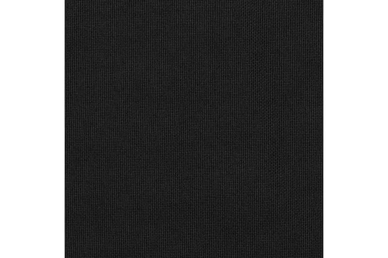 Mörkläggningsgardin med öljetter linnelook 2 st svart 140x24 - Textilier & mattor - Gardiner & gardinupphängning