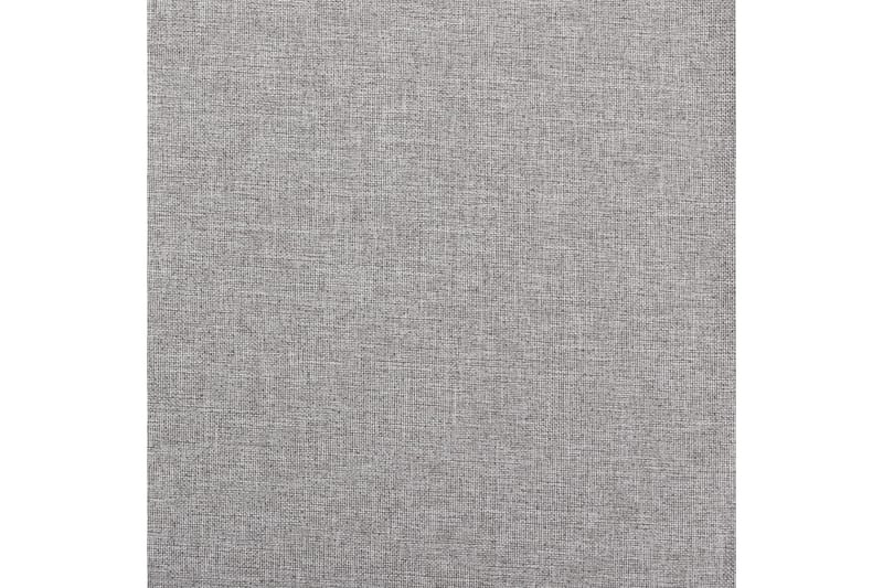 Mörkläggningsgardin med öljetter linnelook grå 290x245cm - Textilier & mattor - Gardiner & gardinupphängning