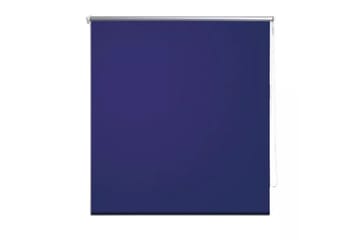 Rullgardin för mörkläggning 140x230 cm marinblå