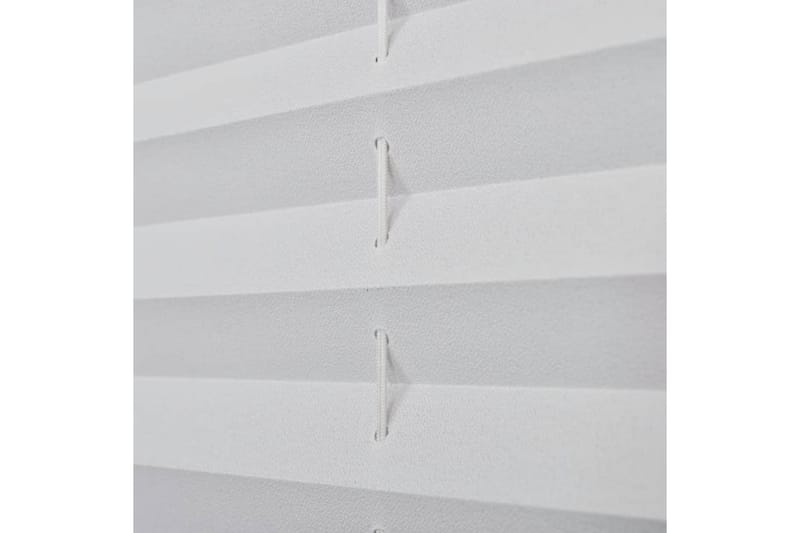 Plisségardin 110x200 cm vit - Vit - Textilier & mattor - Gardiner & gardinupphängning - Plisségardiner & persienner