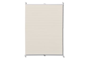 Plisségardin 60x100 cm creme