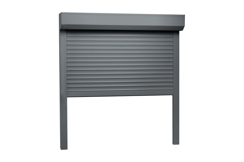 Rulljalusi aluminium 100x100 cm antracit - Textilier & mattor - Gardiner & gardinupphängning - Plisségardiner & persienner