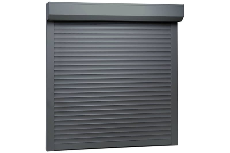 Rulljalusi aluminium 100x100 cm antracit - Textilier & mattor - Gardiner & gardinupphängning - Plisségardiner & persienner