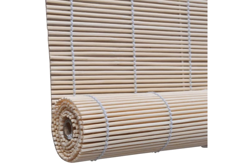 Rullgardin 100x160 cm naturlig bambu - Bambu rullgardin - Rullgardin - Gardiner & gardinupphängning