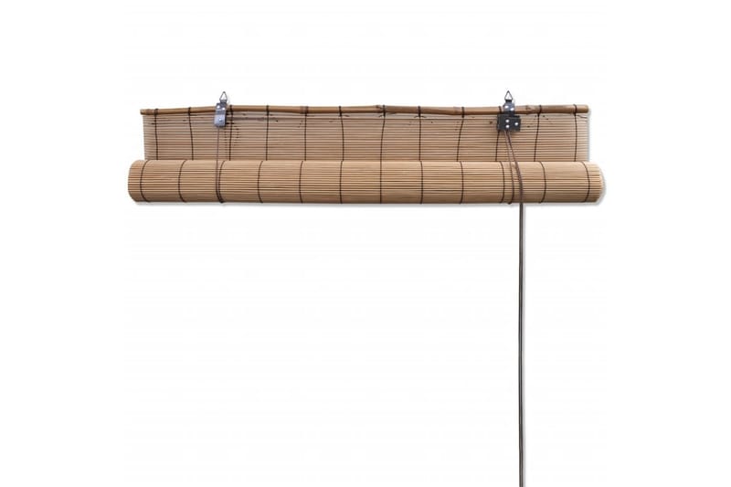 Rullgardin bambu 100x160 cm brun - Textilier & mattor - Gardiner & gardinupphängning - Rullgardin - Bambu rullgardin