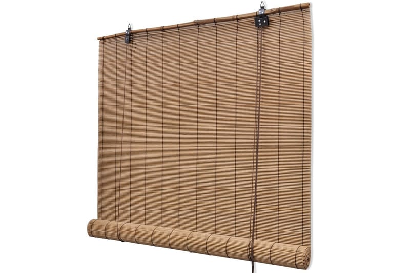 Rullgardin bambu 100x220 cm brun - Textilier & mattor - Gardiner & gardinupphängning - Rullgardin - Bambu rullgardin