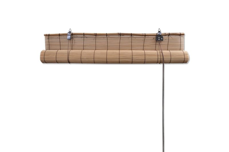 Rullgardin bambu 120x220 cm brun - Textilier & mattor - Gardiner & gardinupphängning - Rullgardin - Bambu rullgardin