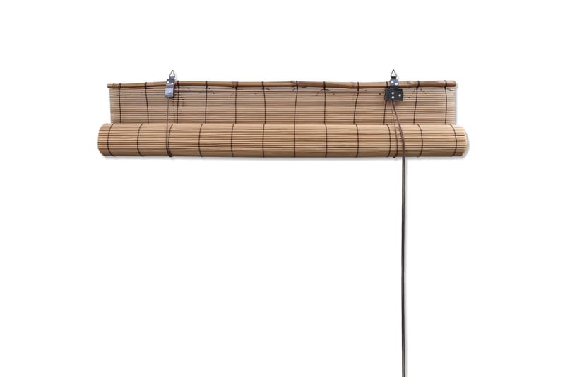 Rullgardin bambu 80x220 cm brun - Gardiner & gardinupphängning - Bambu rullgardin - Rullgardin