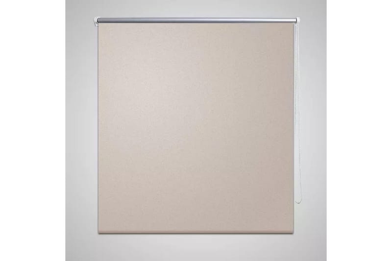 Rullgardin beige 100x230 cm mörkläggande - Textilier & mattor - Gardiner & gardinupphängning - Rullgardin