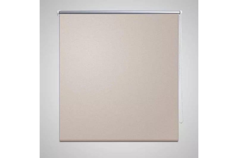 Rullgardin beige 100x230 cm mörkläggande - Rullgardin - Gardiner & gardinupphängning - Mörkläggande rullgardin