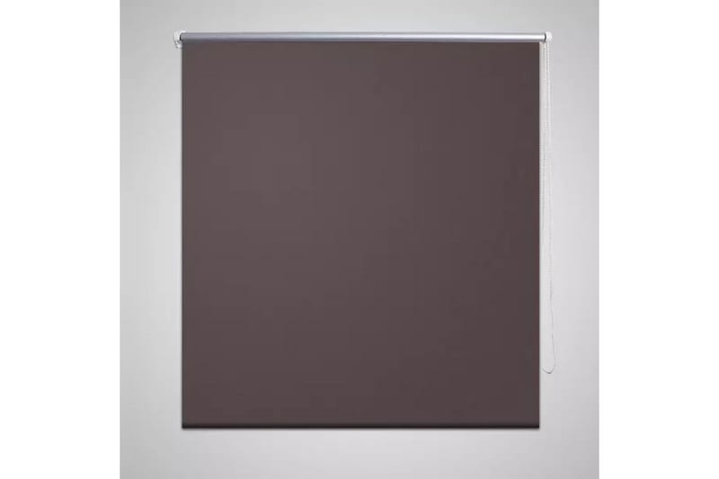 Rullgardin brun 140x175 cm mörkläggande - Brun - Rullgardin - Gardiner & gardinupphängning - Mörkläggande rullgardin