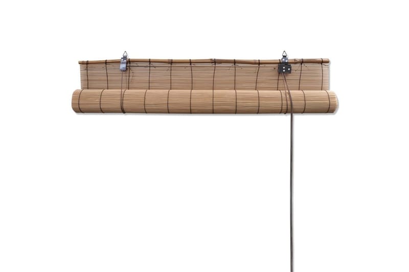 Rullgardin brun bambu 80x160 cm - Textilier & mattor - Gardiner & gardinupphängning - Rullgardin - Bambu rullgardin