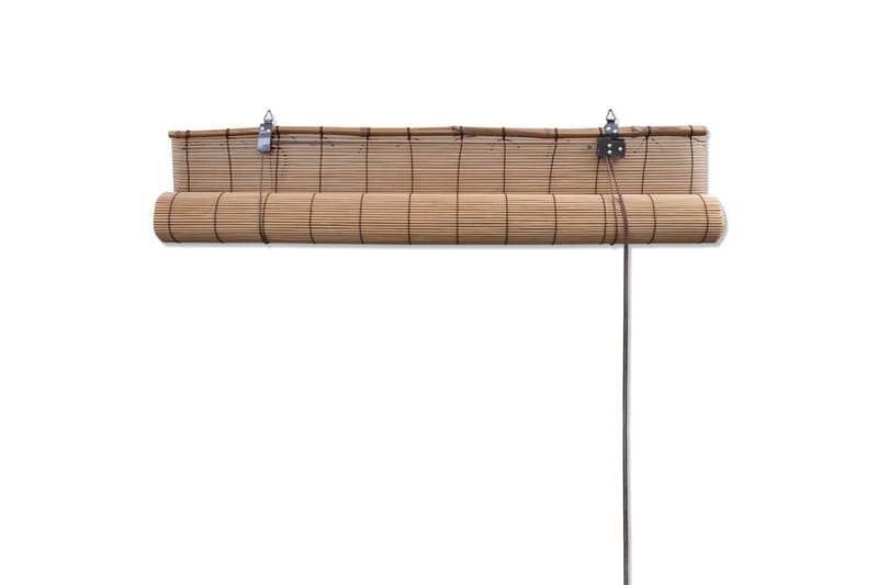Rullgardin brun bambu 80x160 cm - Bambu rullgardin - Rullgardin - Gardiner & gardinupphängning