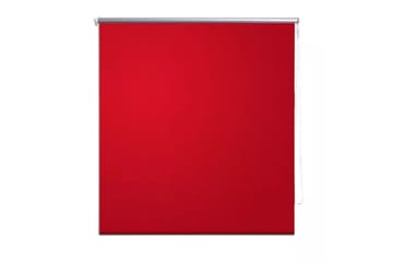 Rullgardin för mörkläggning 100x175 cm röd